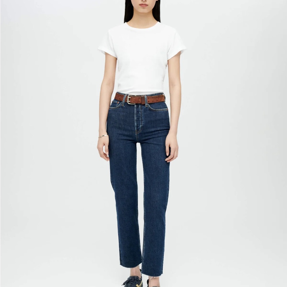 Redone 1960s slim tee white nwt netaporter large - Picture 3 of 8